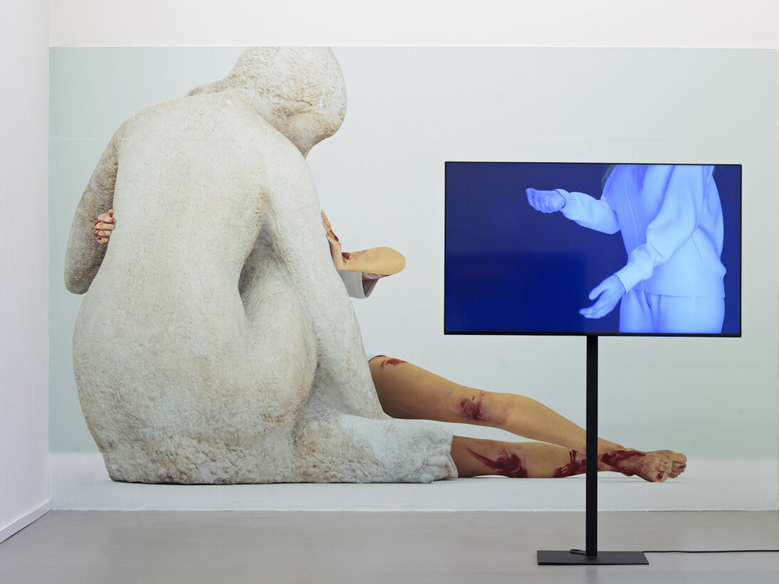 Kate Cooper, We Need Sanctuary, 2017.
Installation view.