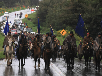 Protestas mapuches