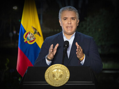 Iván Duque, actual presidente de la República de Colombia