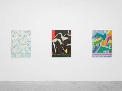 Mark Yang, Cryptic aperture, exhibition view. Courtesy of Various Small Fires Gallery