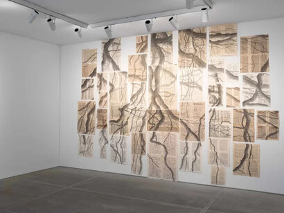 Tommaso Spazzini Villa, The time that's left, exhibition view. Courtesy of TOTAH