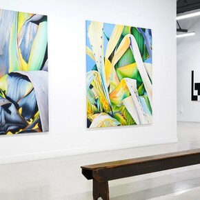 Installation View, Adele Renault & Chad Hasegawa, Here Now, Now Here, 2024. Courtesy of Good Mother Gallery