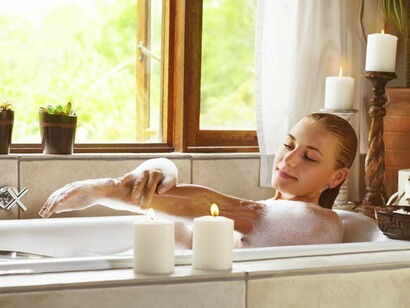 Baño relajante