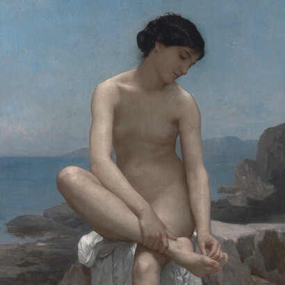 «Banhista» (1879), William-Adolphe Bouguereau
