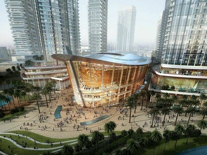 Surroundings of Dubai Opera House