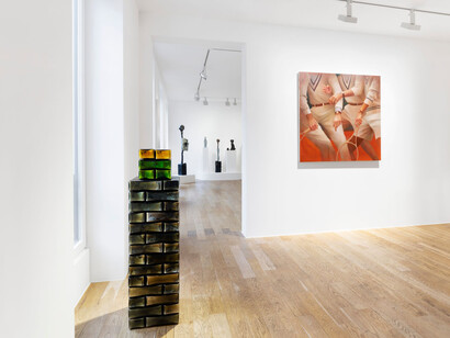 Artistes variés, Panorama, vue de l'exposition. Avec l'aimable autorisation de Perrotin