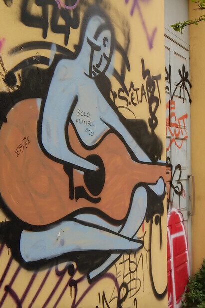 Atenas. El mundo de la cultura presente en los grafitis