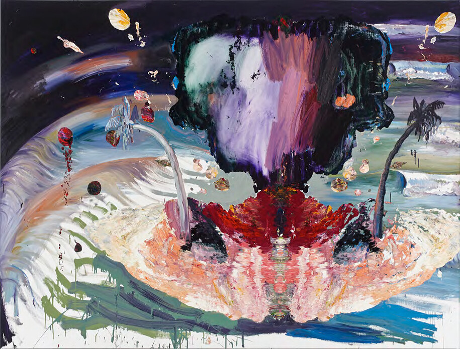 Ben Quilty, Utopia, 2014, Oil on linen, 202 x 265 cm; 79 1/2 x 104 3/8 in