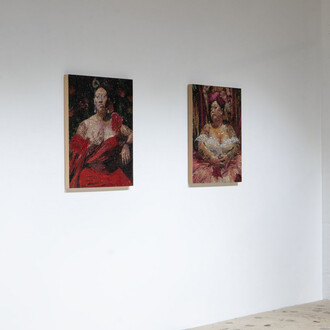 Jamie Vasta, House of roses, exhibition view. Courtesy of Patricia Sweetow Gallery