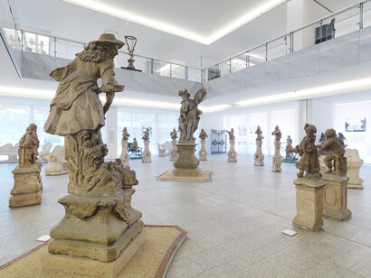 Waffen, jagd, gartenkultur, ausstellungsansicht. Mit freundlicher genehmigung des Germanischen Nationalmuseums