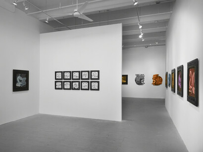 Jeremy Fish: The Spirit Animals. Courtesy of Jonathan LeVine Projects