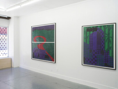Jon Key, Violet. Courtesy of Rubber Factory