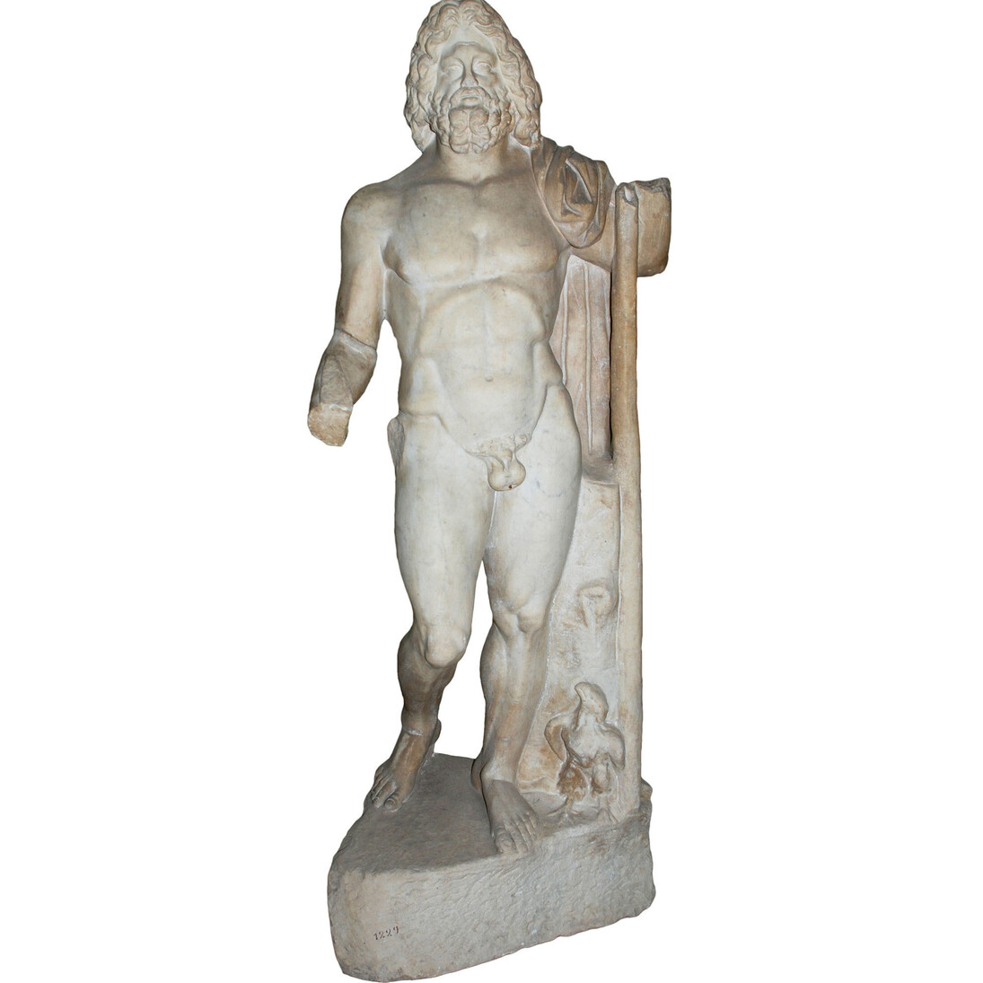 Jupiter with eagle at his foot (Antonine Baroque),
Marble, h. 127cm, Courtesy: Soprintendenza Speciale per I Beni Archeologici di Roma