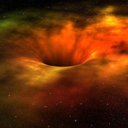 A wormhole could connect extremely long distances such as a billion light years or more, short distances such as a few meters, different universes, or different points in time