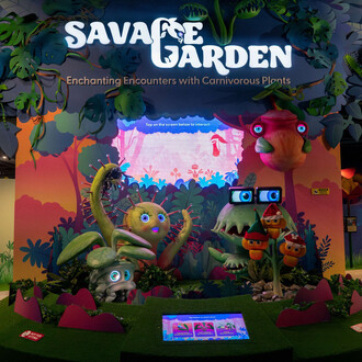 Savage garden, exhibition view. Courtesy of Science Centre