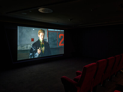 Tilda Swinton, Ongoing, exhibition view. Courtesy of Eye Filmmuseum