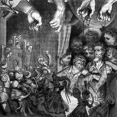 Gustave Doré; Ilustración del capítulo XXVI de Don Quijote