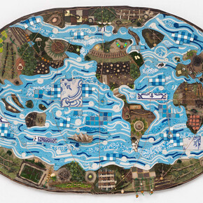 Camille Kachani, Mundus hodiernus II, 2025. Cortesia da Zipper Galeria