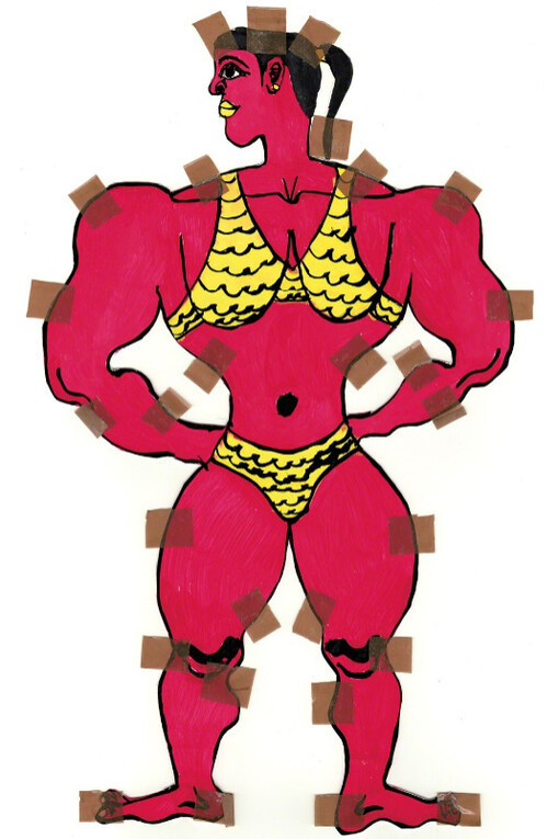 Misleidys Castillo Pedroso & Rigo. Courtesy of Christian Berst Art Brut