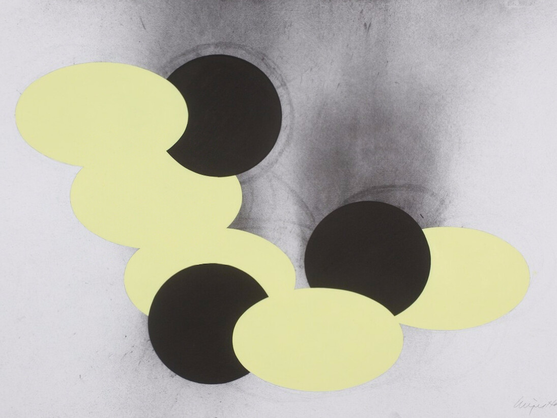 Nigel Hall, Drawing 1684, 2015. Courtesy of Annely Juda Fine Art