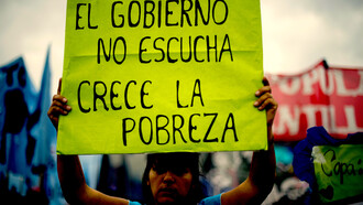 Protestas por una vida digna