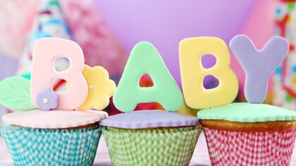 Preparativos para un baby shower