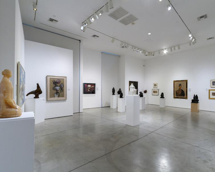 Latin American Art, Exhibition view. Courtesy of Heather James Fine Art