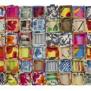 Steven and William Ladd, Stevie 1986, 2013, Archival board, fiber, Tower: 10 1/2 x 7 3/4 x 10 inches, Landscape: 15 3/4 x 21 x 2 1/2 inches, Collection of Steven and William Ladd, New York