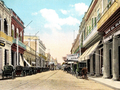 Calle Galiano, 1916, La Habana Cuba
