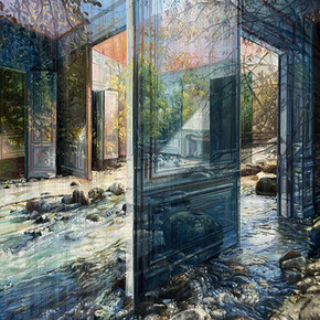 Jacob Brostrup, Continuous stream (detail). Courtesy of Galeria Contrast