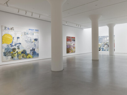 Rafael Delacruz, Healing Finger Clean Drawings, 2023, installation view. Courtesy Mitchell-Innes & Nash, New York