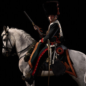 Chasseur, Chasseurs à Cheval de la Garde Impériale, France © Sam Faulkner