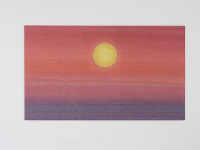 Matthew Weinstein, The setting sun is beautiful because of all it makes us lose, exhibition view. Courtesy of Tibor de Nagy Gallery
