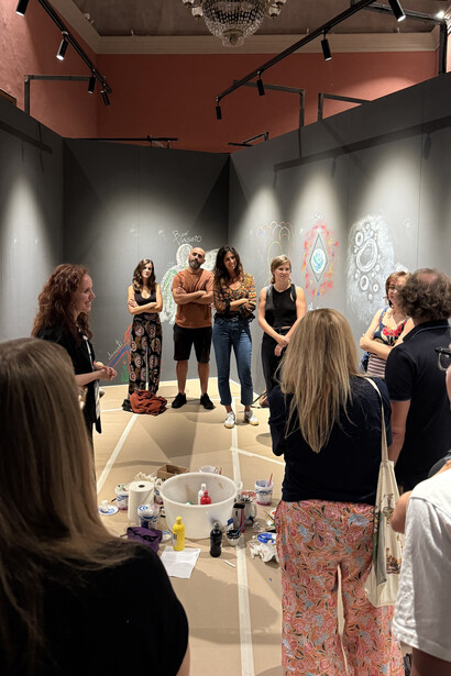 Muri parlanti. Tracce di passaggio, vista della mostra. Per gentile concessione di Palazzo dei Priori