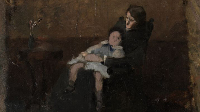 The Loaded Brush. Courtesy of PAFA