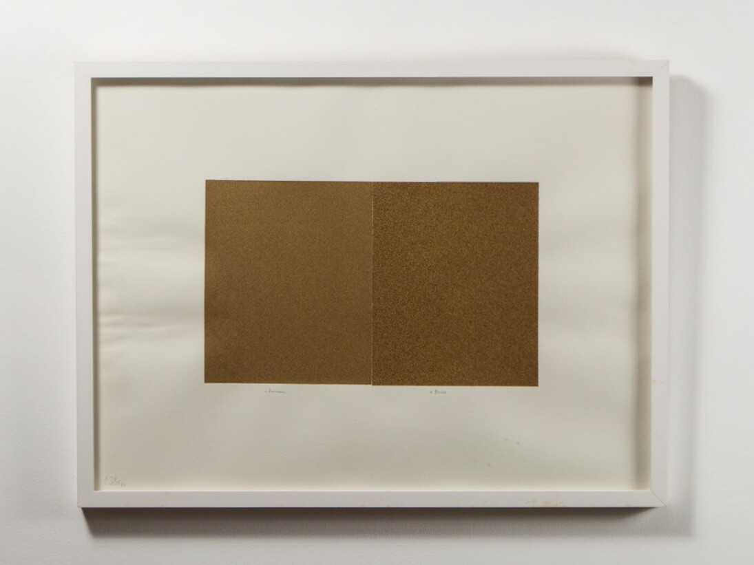 Carlos Zilio, O homem a terra, 1977. Courtesy of Galeria Raquel Arnaud