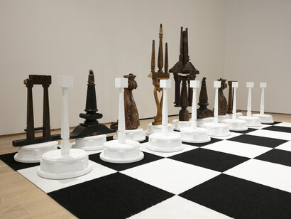Ryan Bock, Ode to Duchamp; a Liar, 2023. Courtesy the artist and Ki Smith Gallery, NYC