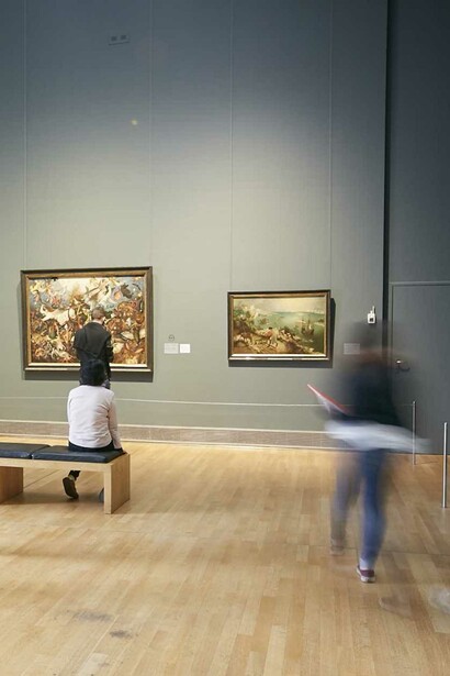 Bruegel, Exhibition view. Courtesy of Musées royaux des Beaux-Arts
