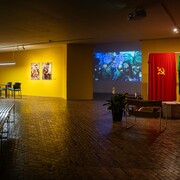 Su Hui-Yu, La saga total, vista de exhibición. Cortesía del MAMBO