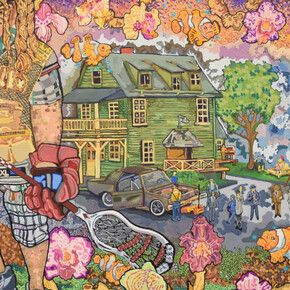 Bryan Greene, Lost in yonkers, 2012. Courtesy of Fountain House Gallery