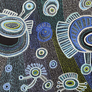 Together we share our stories, artwork in exhibition. Courtesy of Japingka Gallery