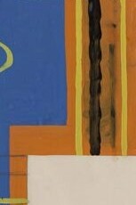 Detalle de "Sin título (Estudio para mural)", gouache sobre papel, Lee Krasner, 1940