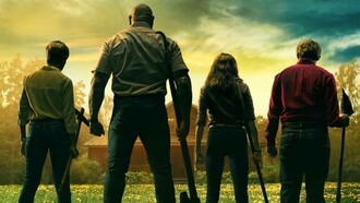 A still from  M. Night Shyamalan's latest movie "Knock at the Cabin"