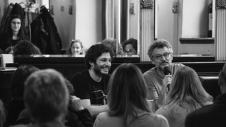 Lino Guanciale e Federico Bonadonna, foto Stéphanie Federico