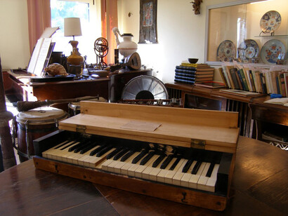 Particolare dello studio della casa romana
