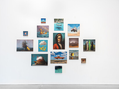 Darvish, Enrapture, exhibition view. Courtesy of Leila Heller Gallery 