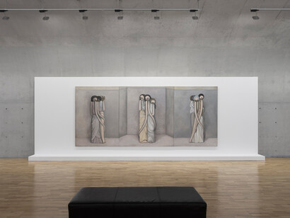 Ji Xin, The gaze of Pygmalion, exhibition view. Courtesy of Long Museum