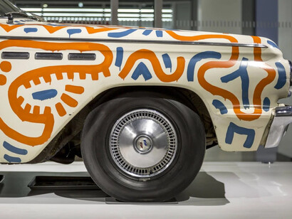 Keith Haring Untitled (detail), 1986. Courtesy of Crystal Bridges Museum 