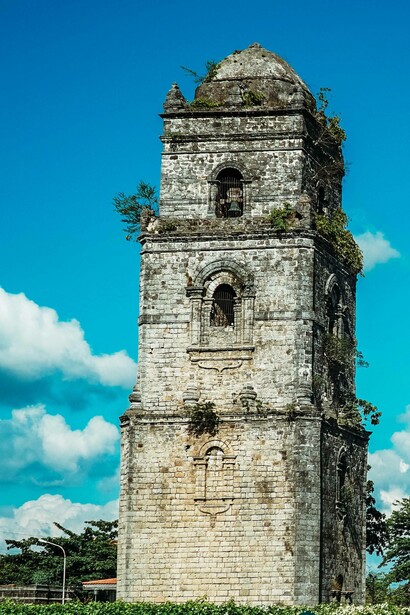 The magestic Paoay Church in Paoay, Ilocos Norte, Philippines