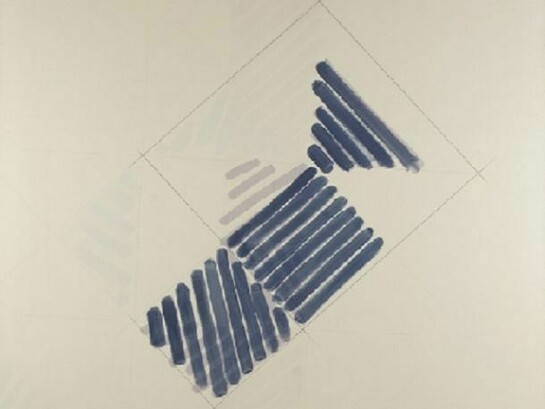 Martin Barré, 1973-1974, Acrylic on canvas, 149 x 139 cm